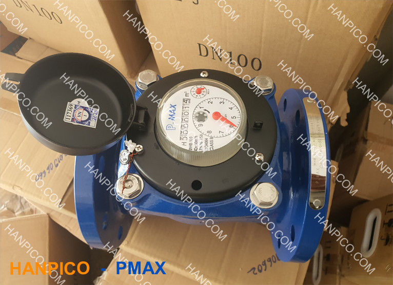 Đồng hồ đo nước Mặt Bích P-MAX Cấp B